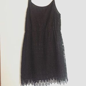 Black laced dress